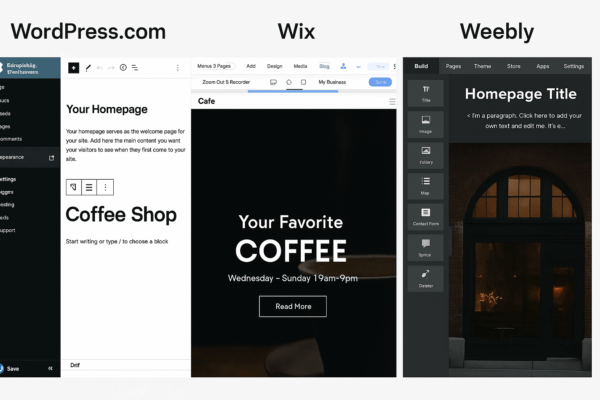 Build Your First Website Free (No Coding) -Guide 2025