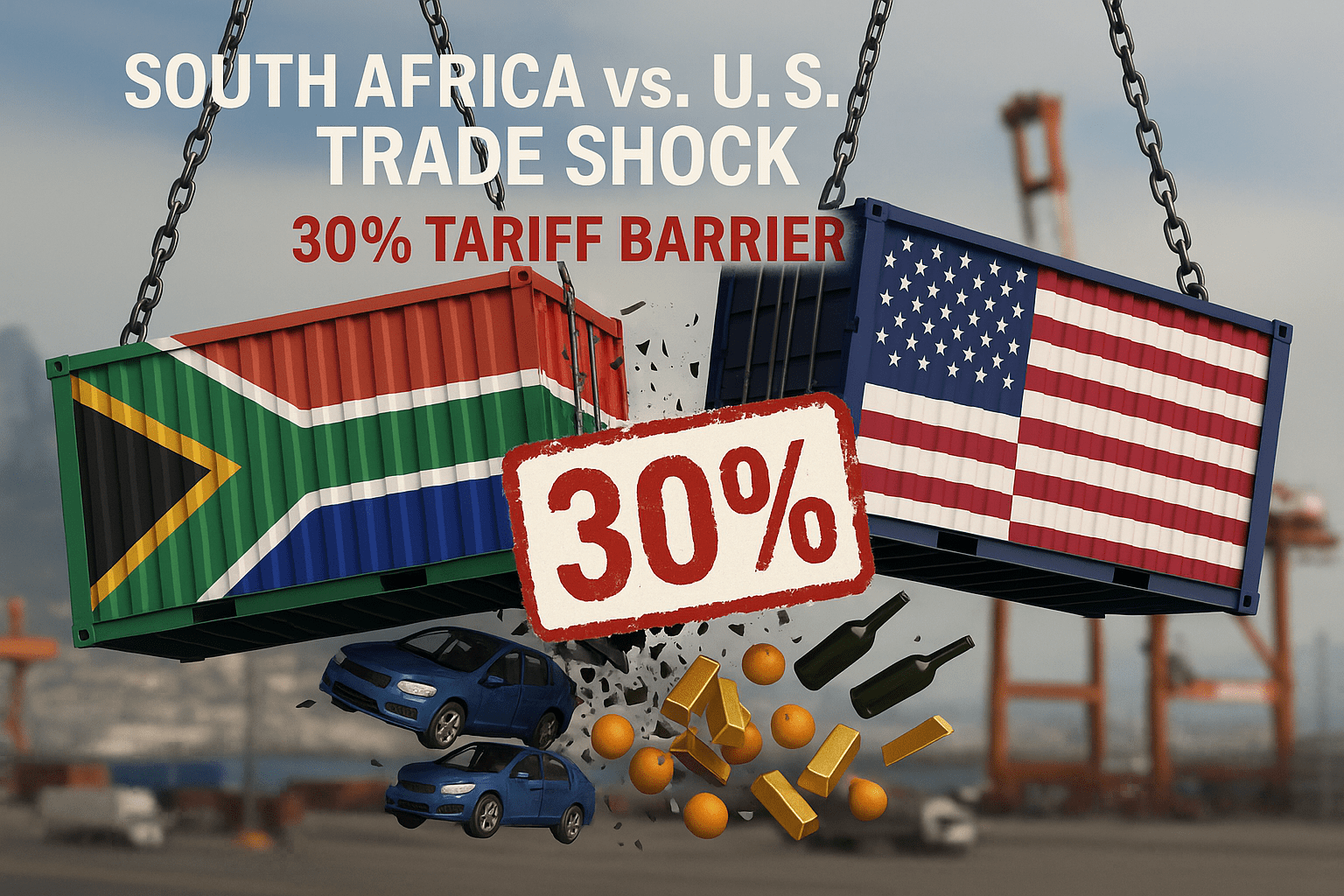 30% tariff on South African goods